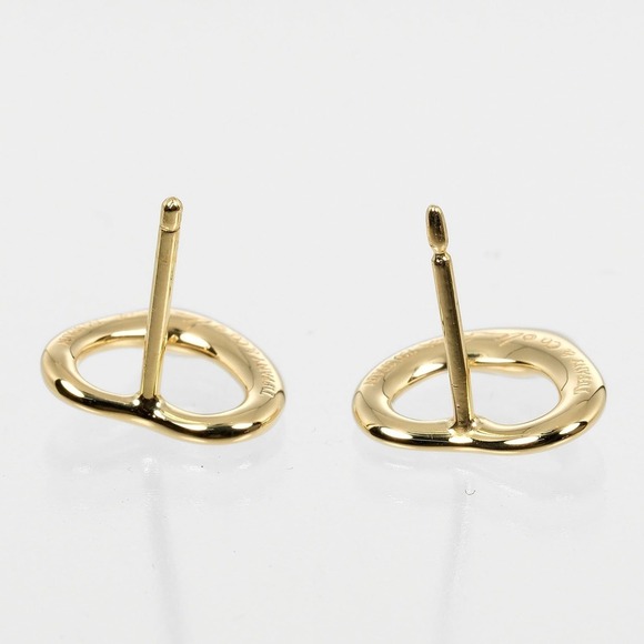 TIFFANY Gold Heart Earrings - Picture 6 of 8